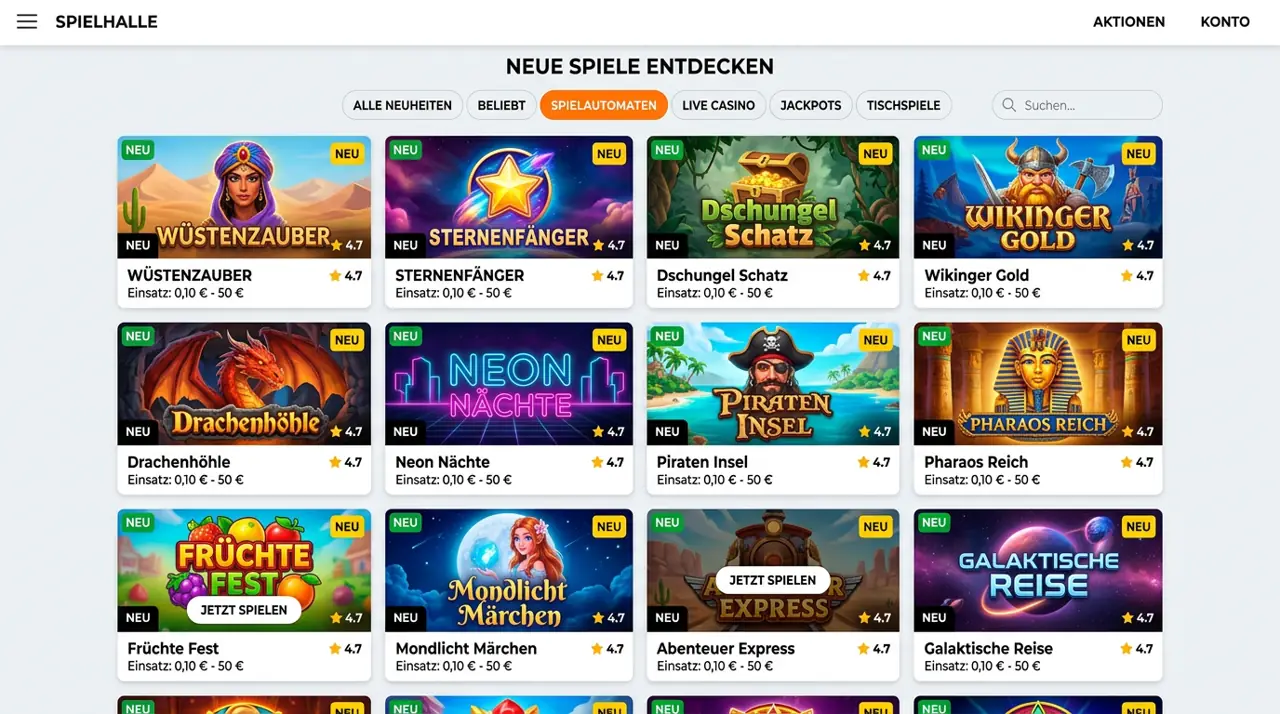 Neue Releases & Crash Games — Betcollect